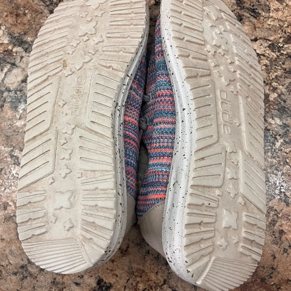 Hey Dude Colorful Knit Loafers - Picture 5 of 6